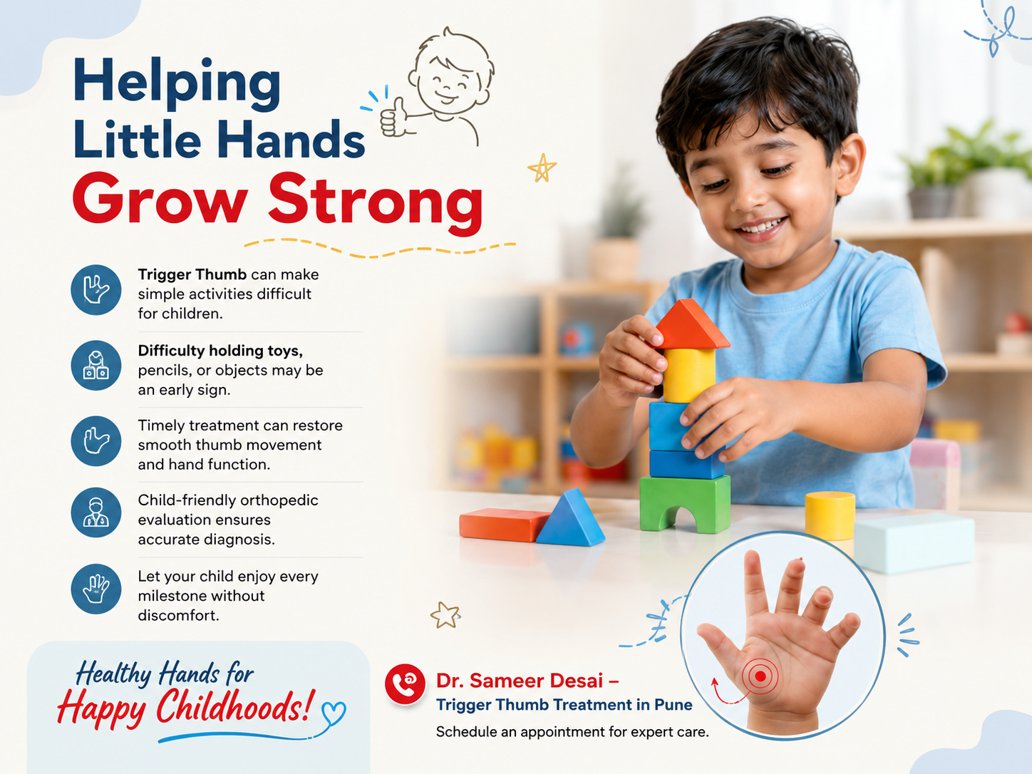 Trigger Thumb treatment in pune