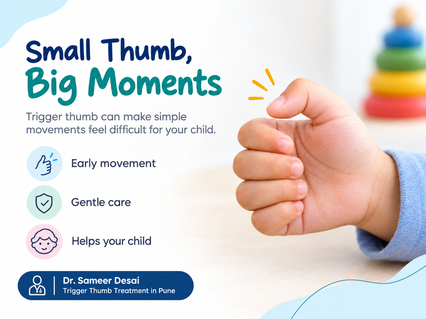 Trigger Thumb treatment in Pune